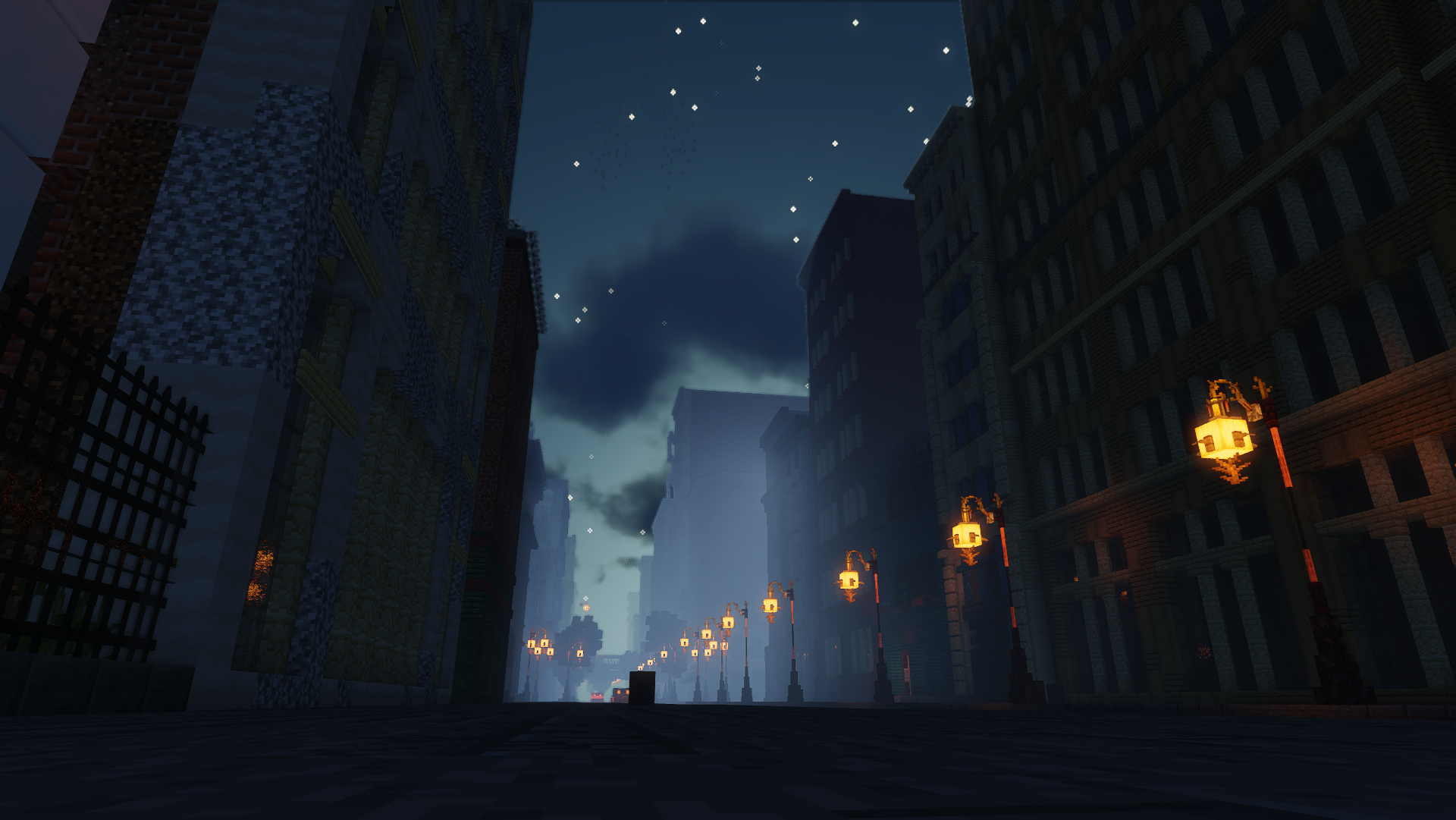Roaring 20s Prohibition Era Cityscape
